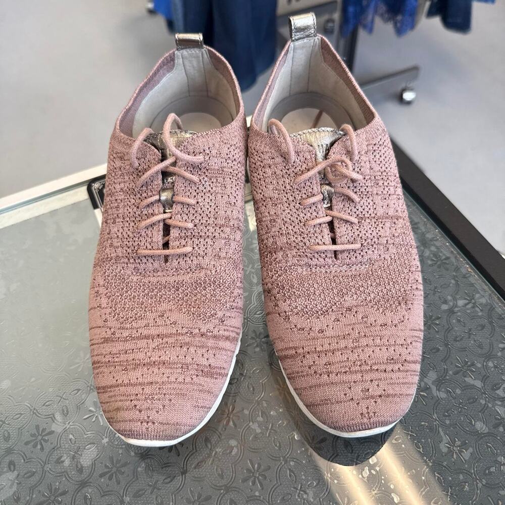 Cole Haan Zero Gravity Purple Oxford Sneaker Size 10 - Picture 2 of 3